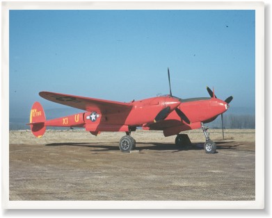 F-5A-3-LO (s/n 42-12786) seen here war-weary at Hagenau.  (Richard Kill)