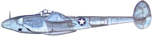 Typical Haze Paint scheme as applied to the F-4A-1 of 1942.